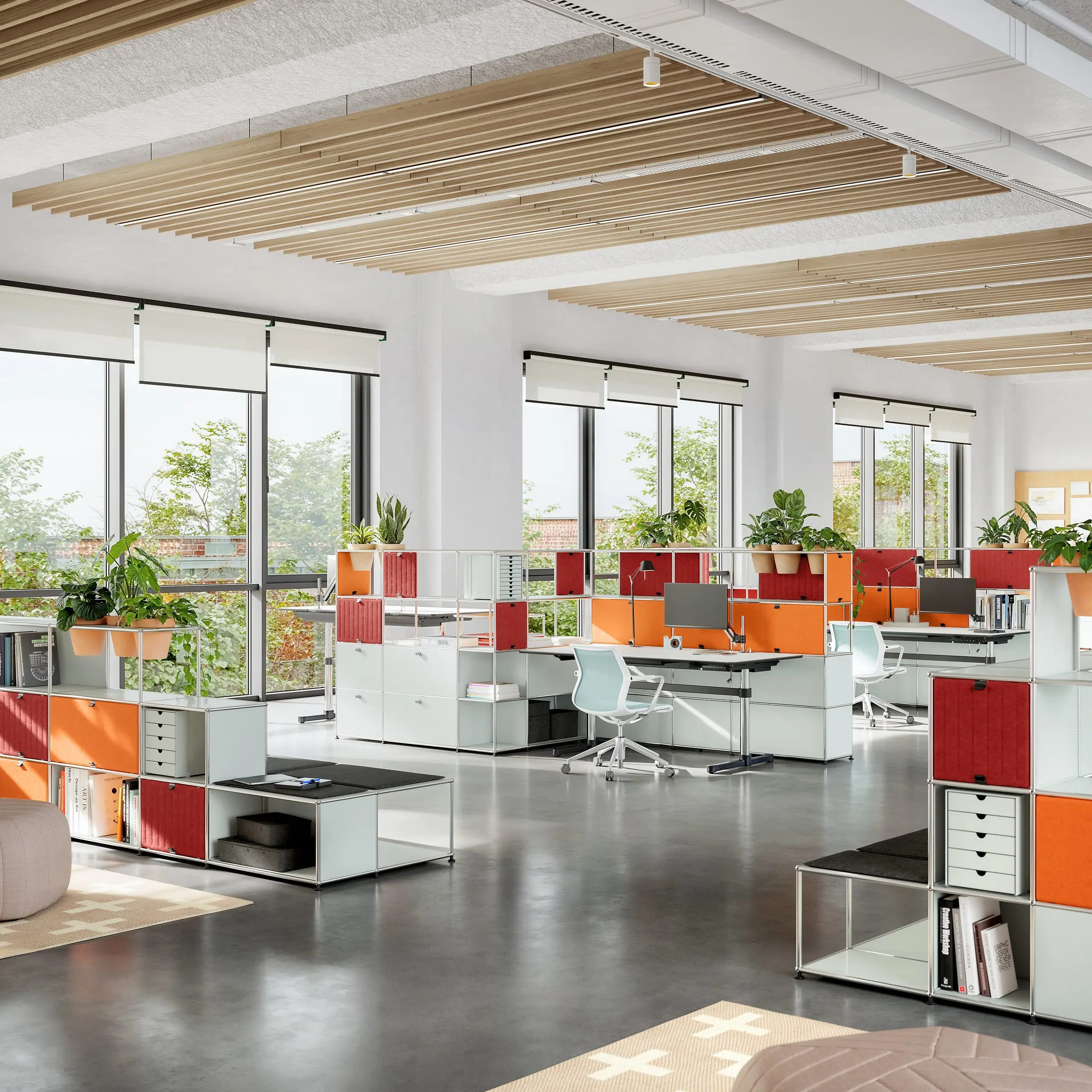 USM Haller – Arbeiten