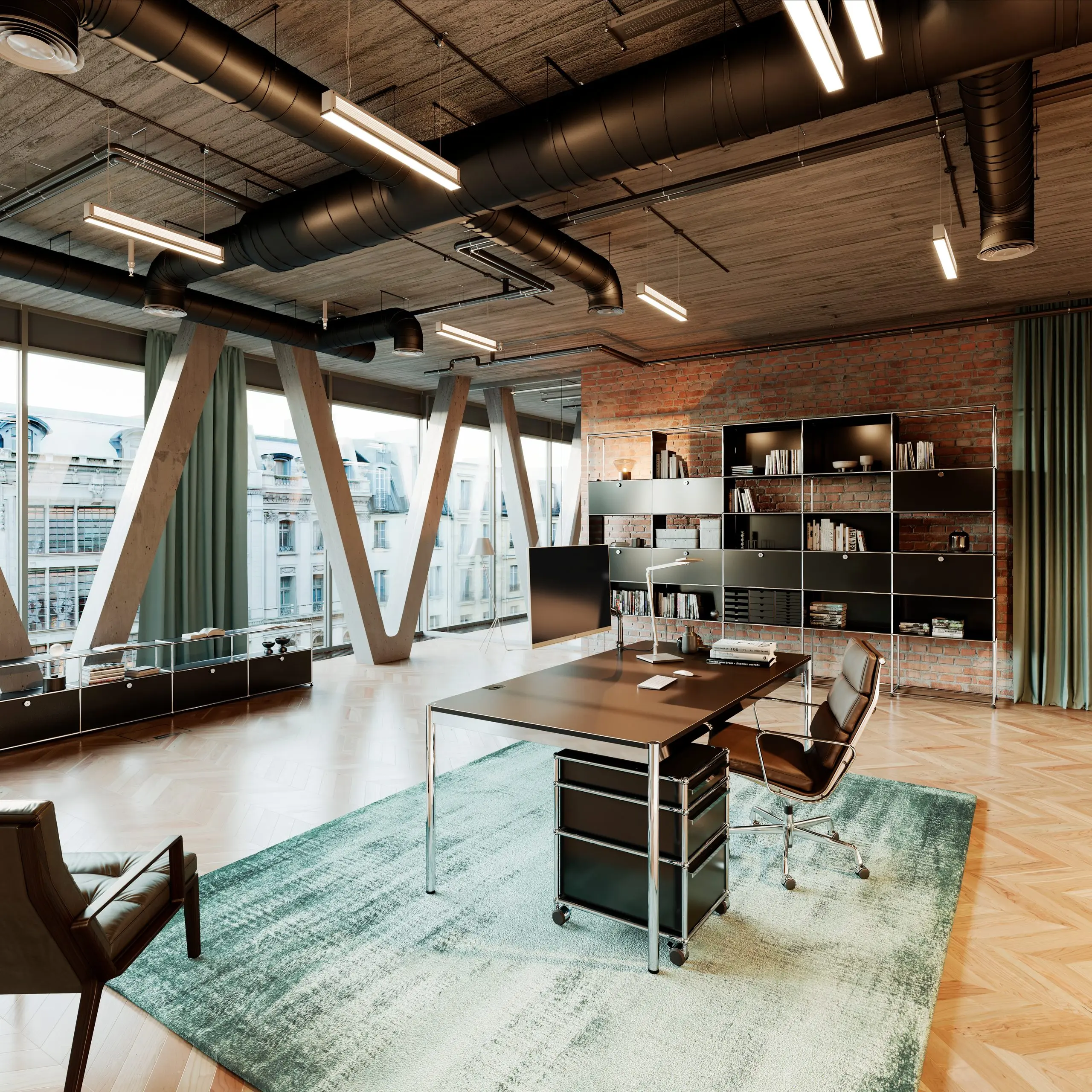 USM Haller im Büro – Beispiel 27