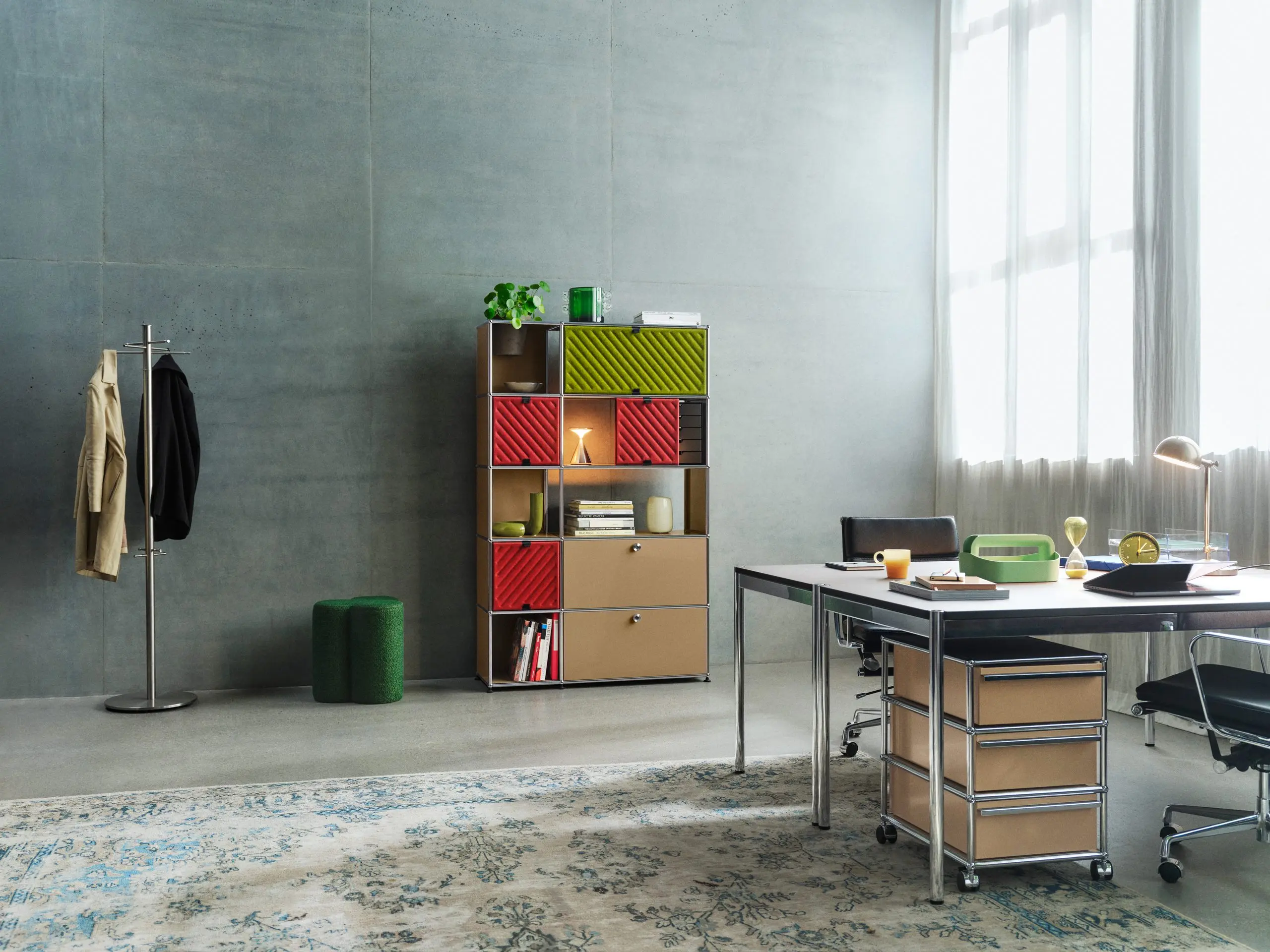 USM Haller im Wohnbereich – Beispiel 2