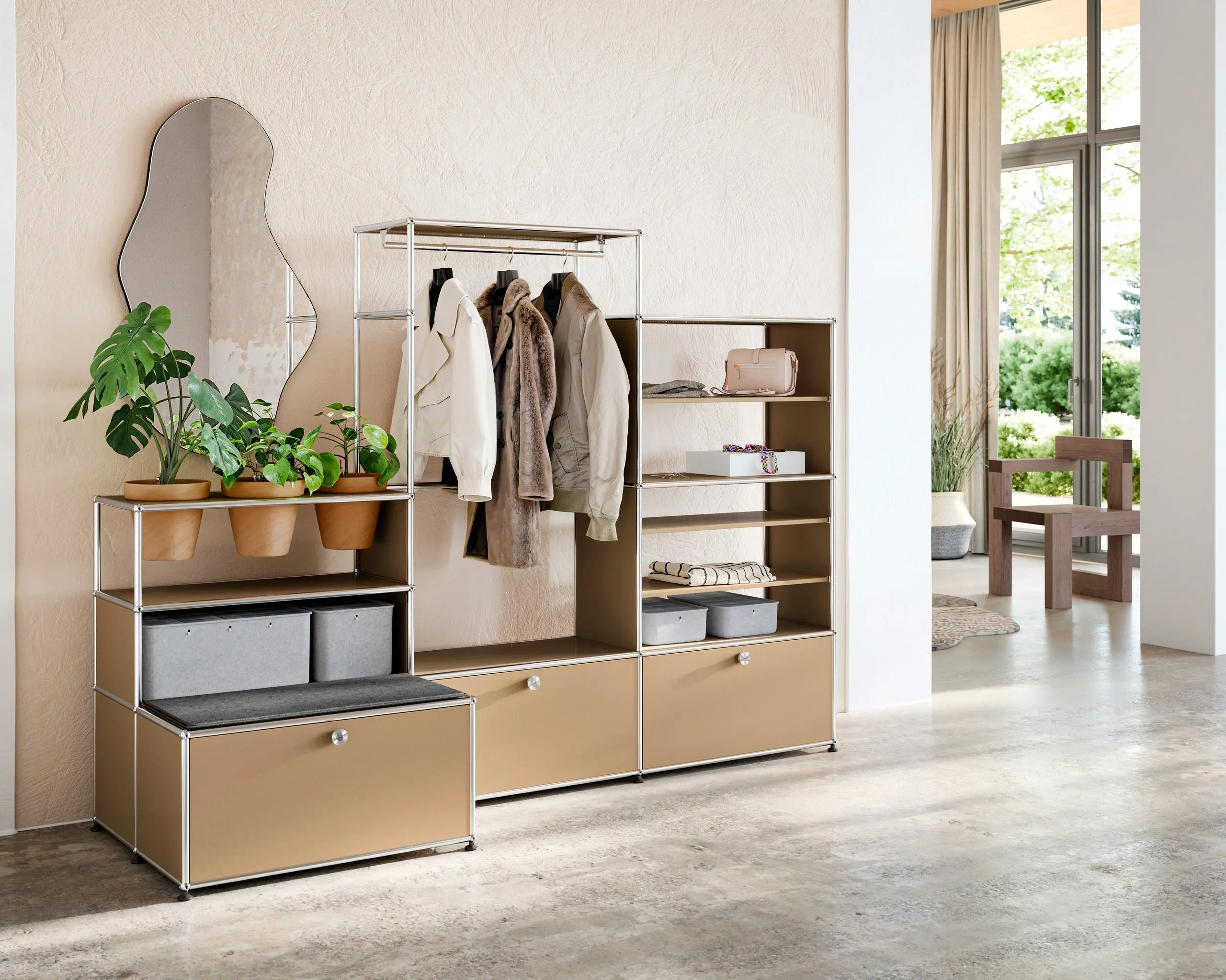 USM Haller im Wohnbereich – Beispiel 61